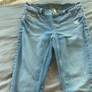 Justice Ripped Jeans